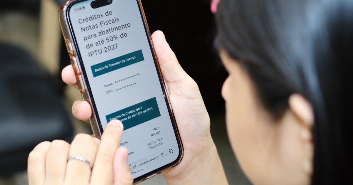 Imóvel sem débitos é condição para usar créditos de NFS-e no IPTU 2027 em Manaus