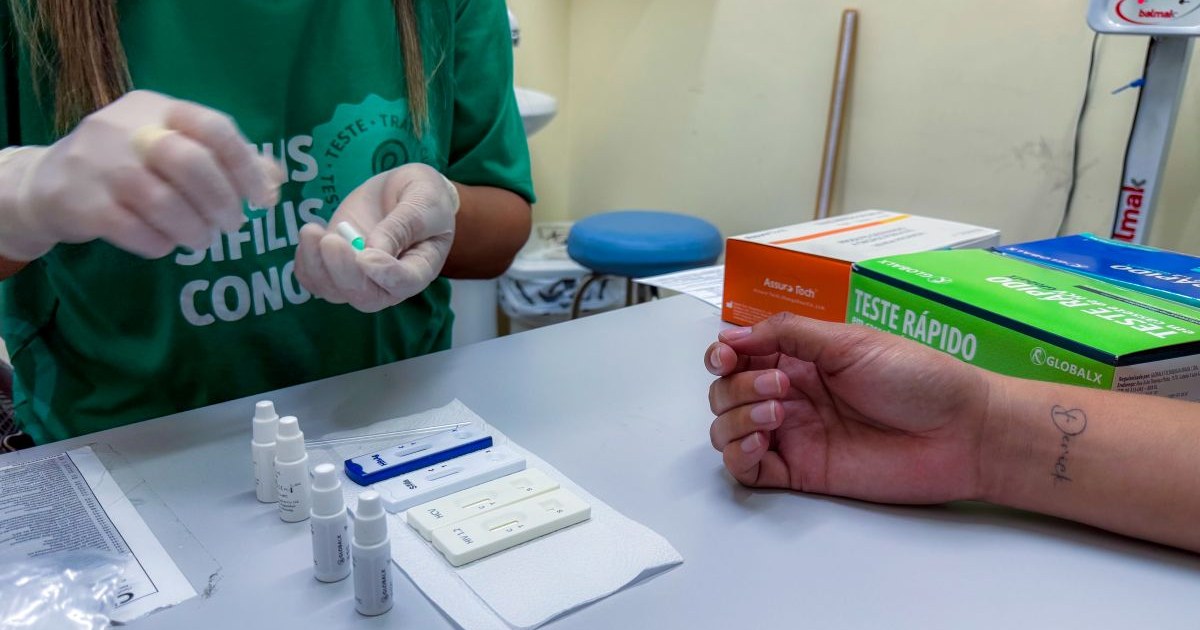 Teste rápido no início da gravidez orienta pré-natal e prevenção da sífilis em Manaus