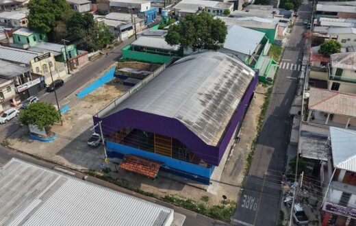 Quadra do Lírio do Vale chega à fase de acabamento após reforma da estrutura